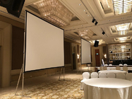 Front And Rear Fast Fold Projection Screen Portable Outdoor 200 300 Inch 16:9 4:3