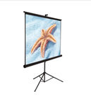 Projection screen tripod stand , 70 x 70 projection screen for Education / Business