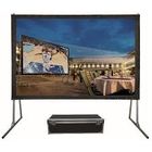 Easy carry large outdoor screen , fastfold projection screen 200 inch