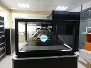 Full HD 3D Holographic Display Large Pyramid 200x200cm For Shopping Mall