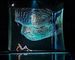 Length 50m 3D Holographic Projection Screen Transparent Holoflex