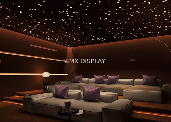 جودة ألياف البوليستر الألياف البصرية سقف ضوء 9 مم سمك سهل التركيب مصنع