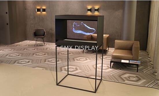 سطوع كامل HD 3D ثلاثية الأبعاد مكعب / مربع هولو ومكبرات الصوت المدمجة