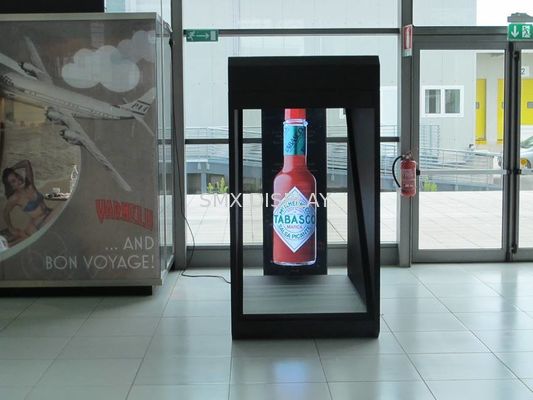 جودة 3D 180 "الإسقاط المجسم الهرم صورة ثلاثية الأبعاد لعرض المجوهرات مربع مصنع