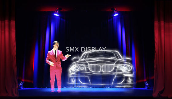 جودة عاكس 45 درجة Musion كحل المرحلة التصوير المجسم لمسة احباط / انعكاس الضوء احباط مصنع