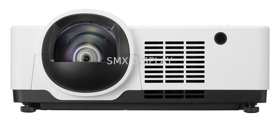 مصدر ضوء الليزر 1920x1080 Short Throw Projector ، 6000 Lumen Laser Projector من أجل الإسقاط الغامر