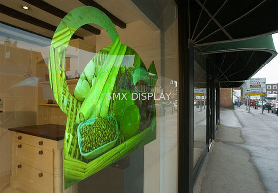 جودة المجسم تأثير الإسقاط الخلفي فيلم الشاشة، الهولوغرام نافذة فيلم ذاتية اللصق مصنع