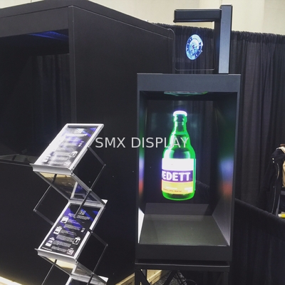 صورة ثلاثية الأبعاد تقنية العرض Holographic Display Showcase Holocube للمتجر