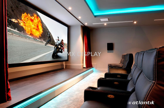 جودة ألومنيوم إطار 16: 9 HDTV جدار جبل إطار ثابت شاشة لمنزل سينما مصنع