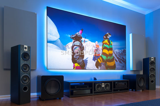 جودة 16/9 زيرو حافة الشاشة الثابتة الإطار المضادة - شاشة الإسقاط الخفيفة للسينما المنزلية مصنع