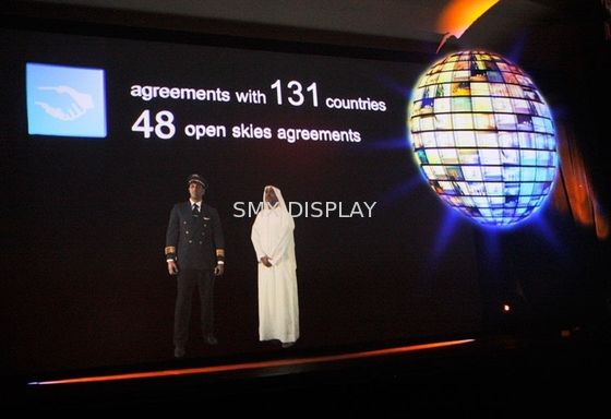 جودة عاكس احباط المرحلة 3D الثلاثية الأبعاد فيديو الإسقاط لون شفاف 95um سمك مصنع