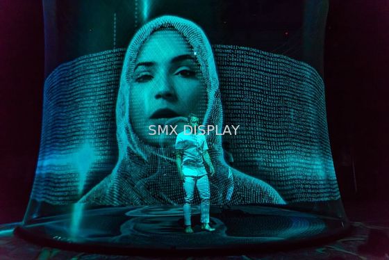 جودة شاشة شفافة ثلاثية الأبعاد ثلاثية الأبعاد غير مرئية مصنع