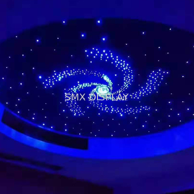 RGB 9 مم الألياف البصرية ستار سقف لوحات 90W للديكور المنزل