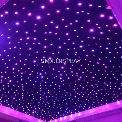 جودة FCC PMMA Led Star Ceiling Panels Caviar Hotel Lobby لسقف السينما مصنع
