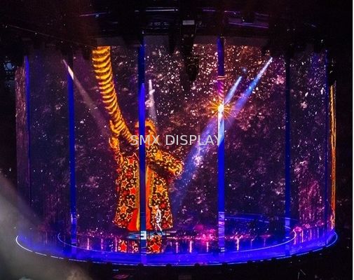 جودة شاشة شبكة هولو شاش تفاعلية ثلاثية الأبعاد لجهاز عرض الهولوغرام ثلاثي الأبعاد مصنع