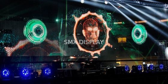 جودة 3D Hologauze Mesh Screen مادة البولي أميد لعرض مرحلة الحدث مصنع