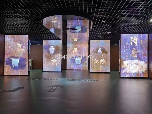 جودة شاشة شبكية مجسمة من مادة البولي أميد شفافة هولو نت للرسوم المتحركة ثلاثية الأبعاد العائمة مصنع